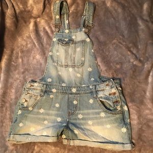 Floral Overalls